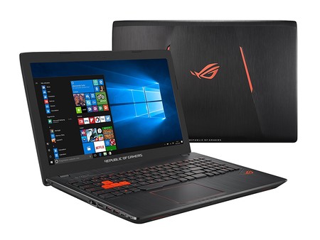 Portátil gaming Asus GL553VD, con Core i7 y 8GB de RAM, por 899 euros y envío gratis