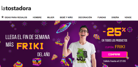 Día del Orgullo Friki en La Tostadora: 25% de descuento con este cupón
