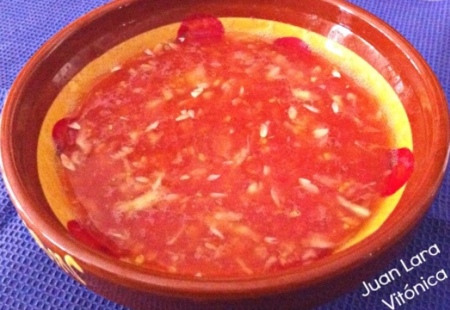 Gazpacho de pepino. Receta saludable