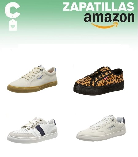 12 chollos en tallas sueltas de zapatillas Tommy Hilfiger, Levi's o Pepe Jeans por menos de 40 euros en Amazon