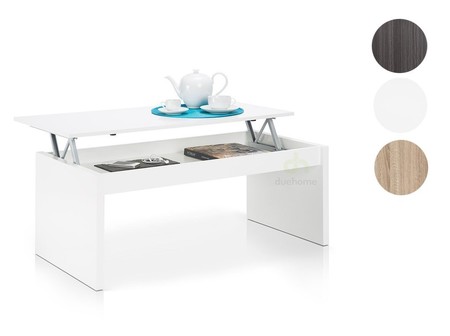 Mesa de centro elevable Habitdesign con medidas de 102 x 50 x 43/52 cm por 60 euros en Amazon y envío gratis