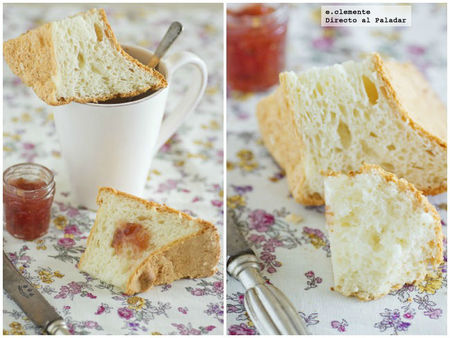 Bizcocho de claras. Receta