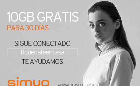Simyo regala 10 GB válidos durante 30 días para hacer más llevaderos los estragos provocados por el coronavirus