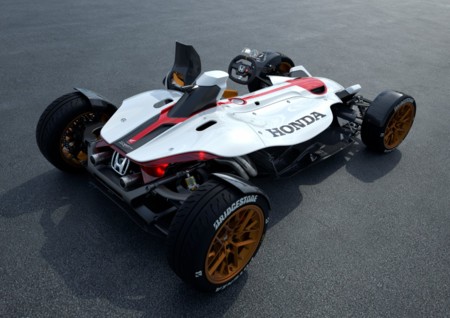 Honda Project 2&4, el coche con motor de MotoGP