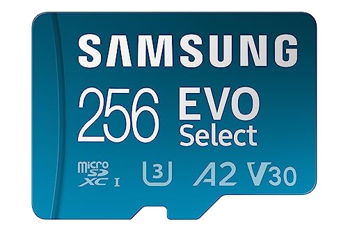 Samsung EVO Select 256GB, microSD