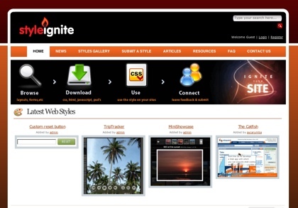 Styleignite, comunidad de usuarios enfocada el buen diseño web