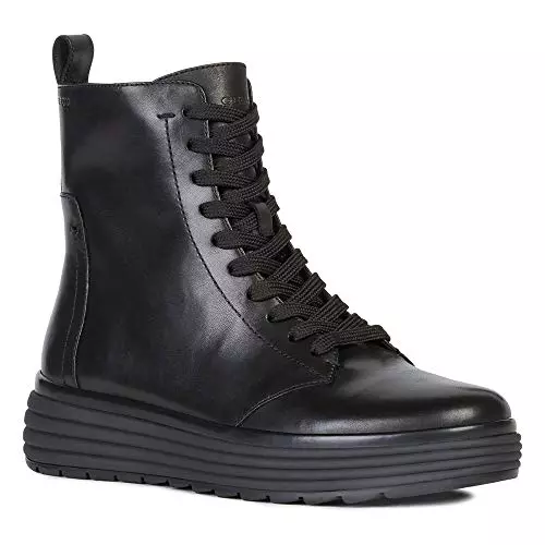 Geox D94FDA00043 Mujer Botas Estilo Motero