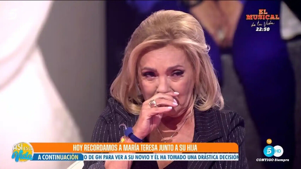 Carmen Borrego vuelve a la televisión por partida doble tras la muerte de su madre: su desgarrador testimonio 