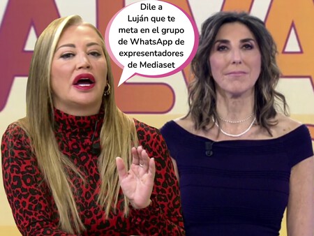 Paz Padilla abandona 'Sálvame' tras su tenso cara a cara con Belén Esteban por su discurso del Ortirón que entra por la ventana