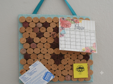 3 ideas para reciclar los corchos de las botellas de vino: decorar tu casa sin tirarlos