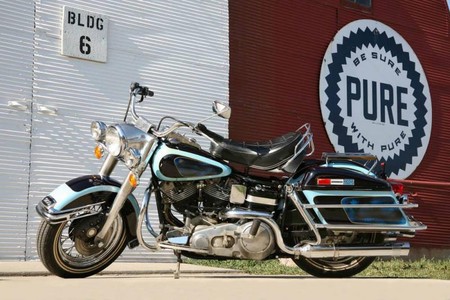 Esta Harley-Davidson ex-Elvis Presley iba a ser la moto más cara jamás subastada, pero al final no