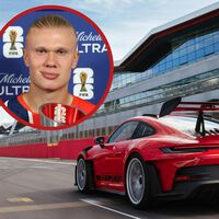 Erling Haaland tiene un garaje millonario: con su metro noventa y cuatro prefiere los SUV carísimos, aunque a veces se empeña en embutirse en un 911 GT3
