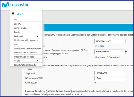 Configuracion Router O2