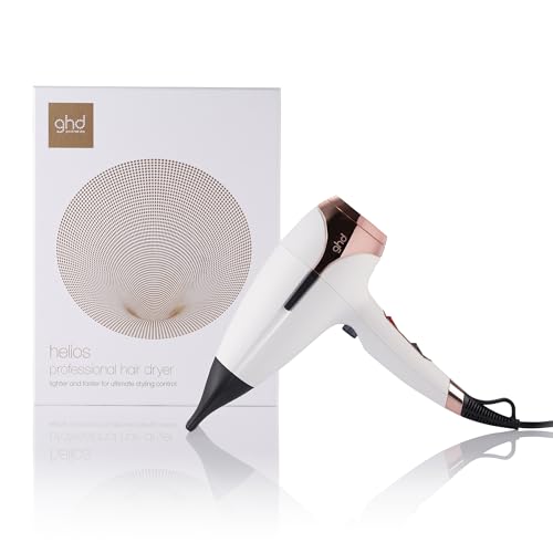 ghd Helios - Secador de Pelo Profesional, Ligero, Secado Rápido, Máximo Control del Peinado - Para Todo Tipo de Cabello - (Enchufe Europeo)