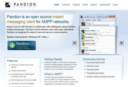 Vuelve Pandion, ahora bajo licencia GPLv3