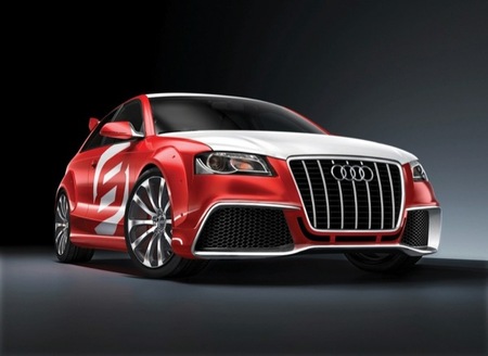 Audi RS3 en el Salón de Fráncfort (según el Twitter de Audi)