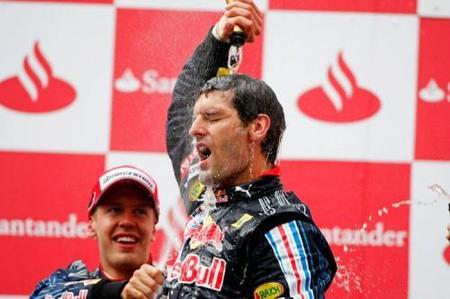 Victoria de Mark Webber y doblete de Red Bull en el GP de Alemania