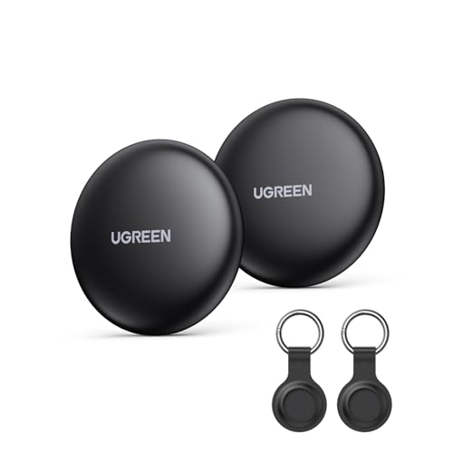 UGREEN FineTrack Mini Tag Localizador Bluetooth SmartTag Tracker Soporte iOS Pack de 2

