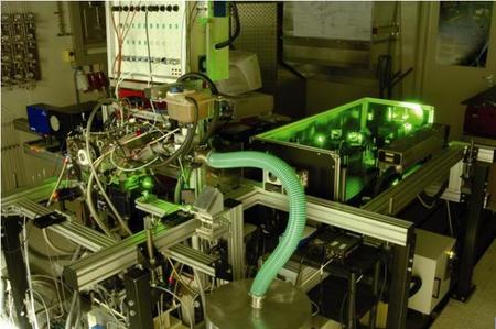 Motor de hidrógeno BMW con sensores laser