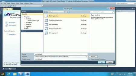 Primeras imágenes de Visual Studio 11