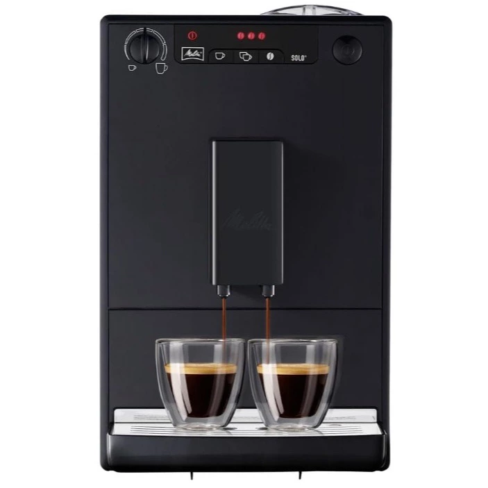 Cafetera superautomática Melitta Solo E950-222, con Molinillo, 15 Bares