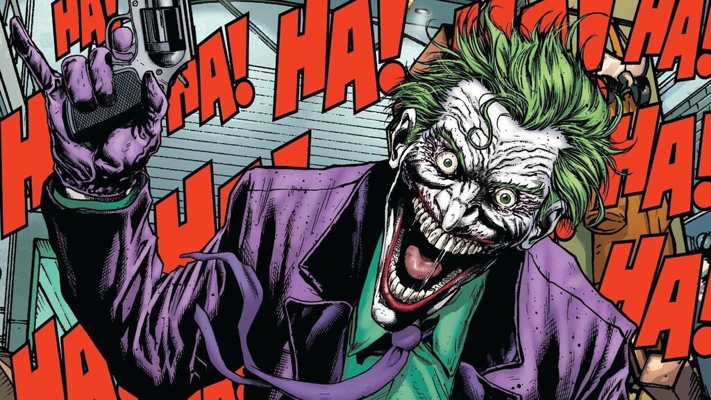El nuevo traje del Joker de DC es uno de los más aleatorios e hilarantes que he visto, pero tiene todo el sentido del mundo 