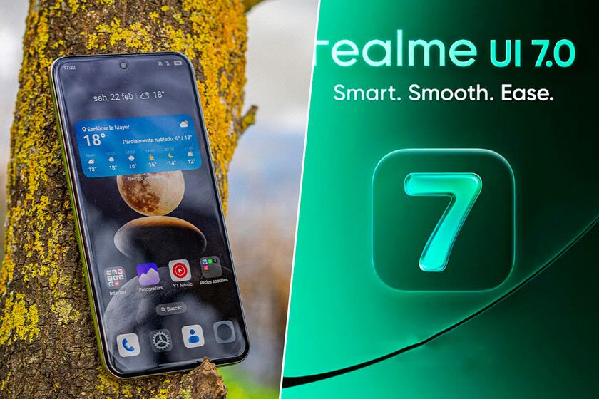 Realme acaba de abrir la puerta a Android 16. Y lo hace inspirándose en el iPhone y tendiendo un puente hacia él