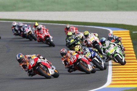 Salida MotoGP Valencia