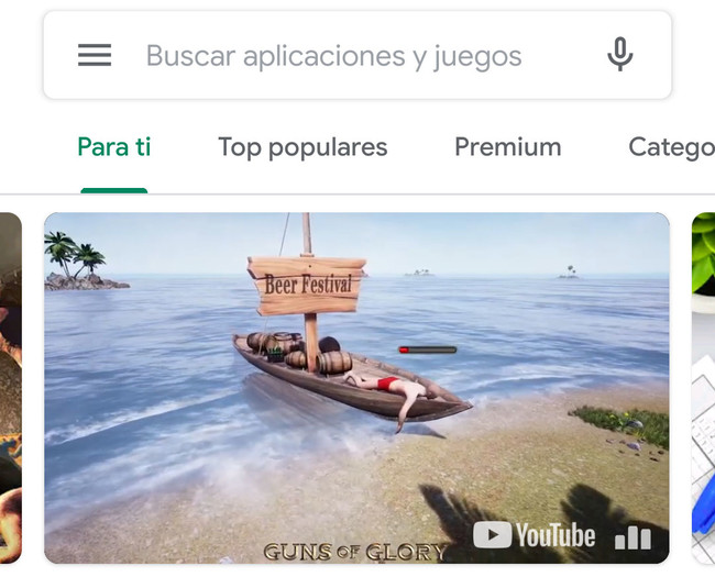 Google Play Reproducción Automática