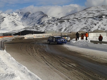 Estuvimos en la visita del Trophée Andros a Andorra