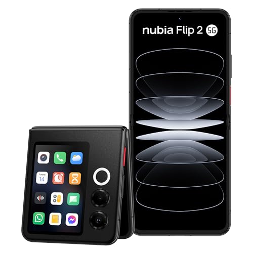 nubia Flip 2 5G (12 GB / 512 GB) - Negro