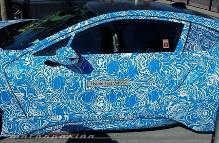 BMW i8, mula de pruebas