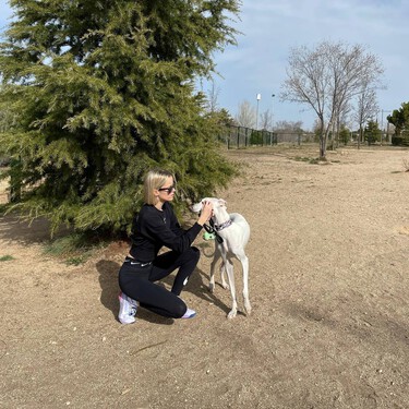 Daphne Cañizares nos presenta a su patrulla canina: "Pepe era el perro soñado de Dani (Carvajal) y, desde que se incorporó a nuestra familia, es su sombra" 