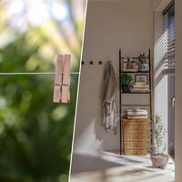 Amazon rebaja hoy la solución ideal para lavar y secar la ropa en un piso sin tendedero