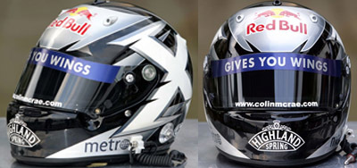 El homenaje de David Coulthard a Colin McRae