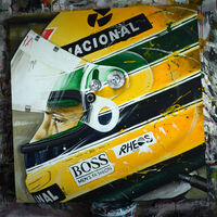 Si te gusta la competición querrás decorar tu casa con estos cuadros de coches míticos, gestas épicas y pilotos como Ayrton Senna