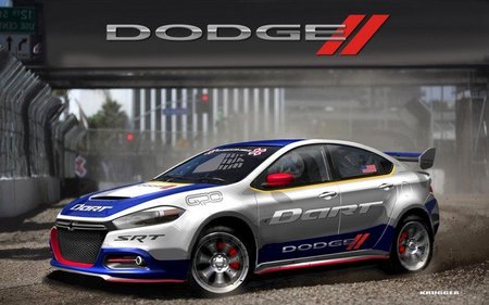Curiosidades en competición. Travis Pastrana en el GRC con el Dodge Dart