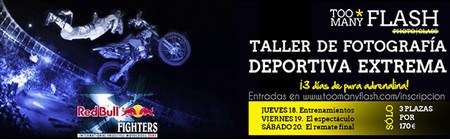 Taller de fotografía en el Redbull X-Fighters 2013 de Las Ventas