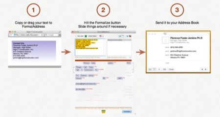 Formal Address, procesando de forma sencilla datos para crear contactos