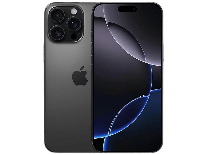 Apple iPhone 16 Pro Max, Titanio Negro, 256 GB, 5G, 6.9 " OLED Super Retina 
