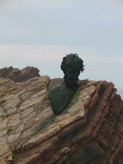 Un ancla del Titanic en Asturias
