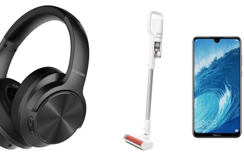 Ofertas AliExpress: Huawei Honor 8X Max, Xiaomi Roidmi F8 y auriculares Mixcder E9 rebajados