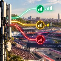 El reto de la F1 de Madrid: así es como los operadores están cortando la red en "rebanadas" para priorizar a los clientes que paguen más 