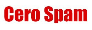Cero spam, y olvídate de spam en los formularios web