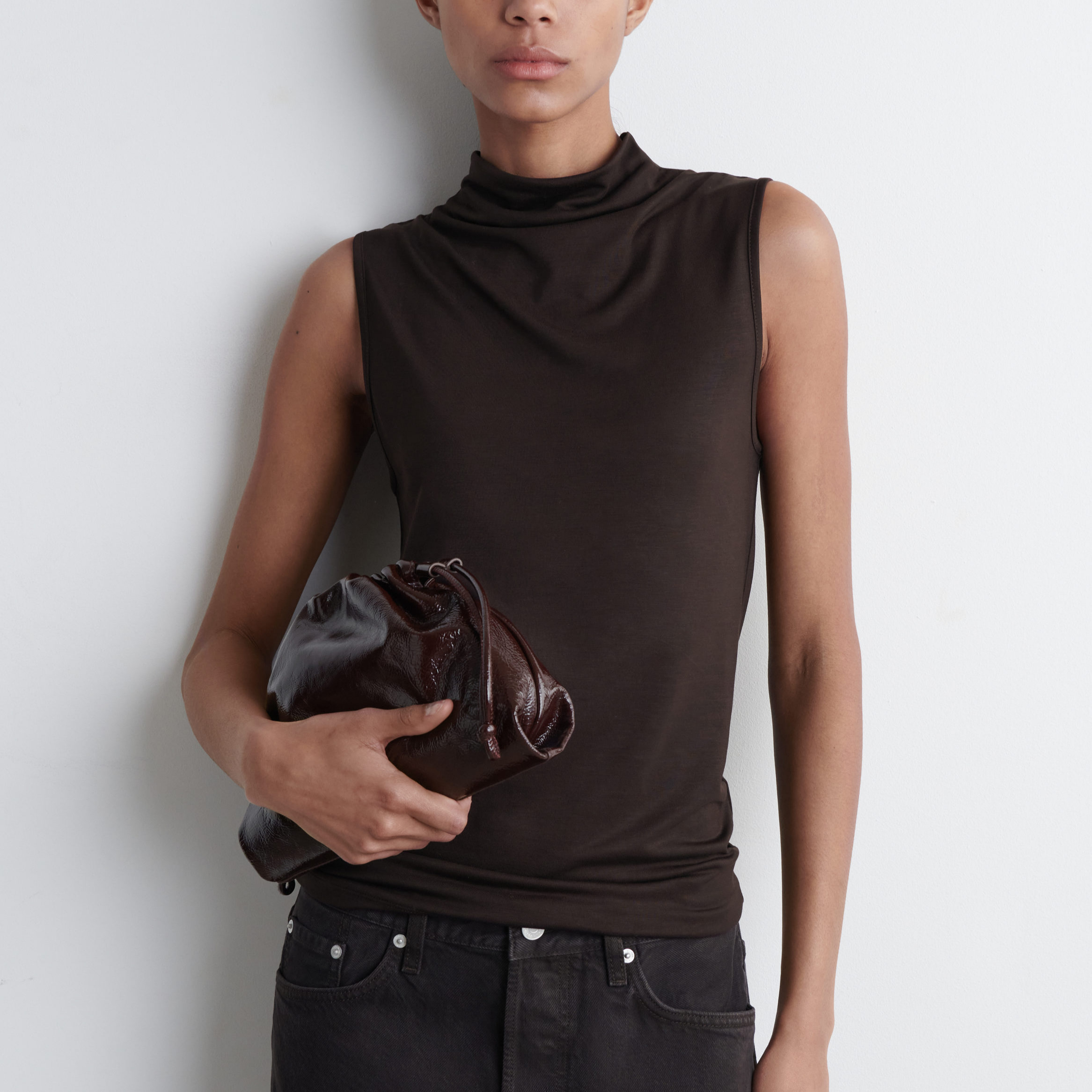 BOLSO DE MANO CAVATELLI MINI - PIEL