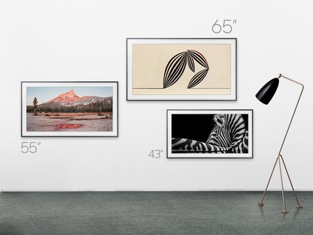 Samsung añade una versión de 43 pulgadas a su línea de smart TV decorativos "The Frame"