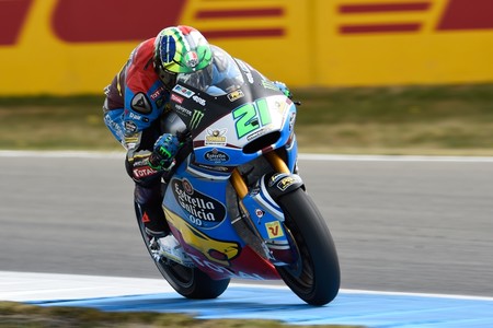 El líder de Moto2 recupera las sensaciones: Franco Morbidelli lidera los primeros libres en Assen