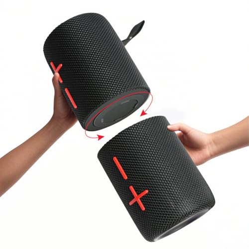 CYBORIS Altavoz Bluetooth dual portátil y divisible 