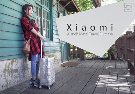 Trolley Xiaomi Metal Travel Suitcase por 165 euros con este cupón de descuento