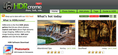 HDRCreme: una especie de 'Flickr' para imágenes HDR